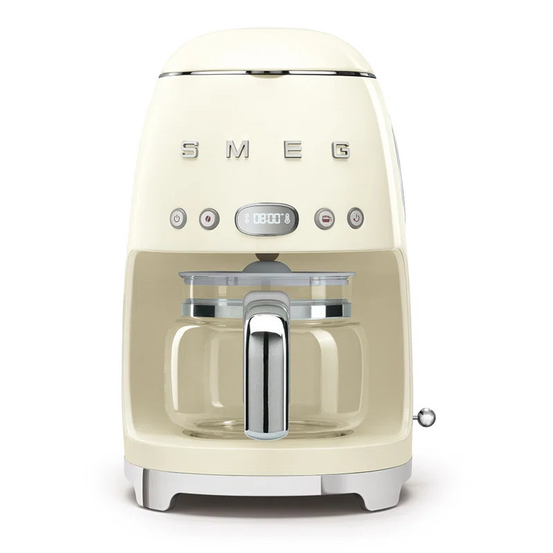 SMEG 50's Retro Style 10 cup Drip Coffee Machine with Filter | Wayfair North America