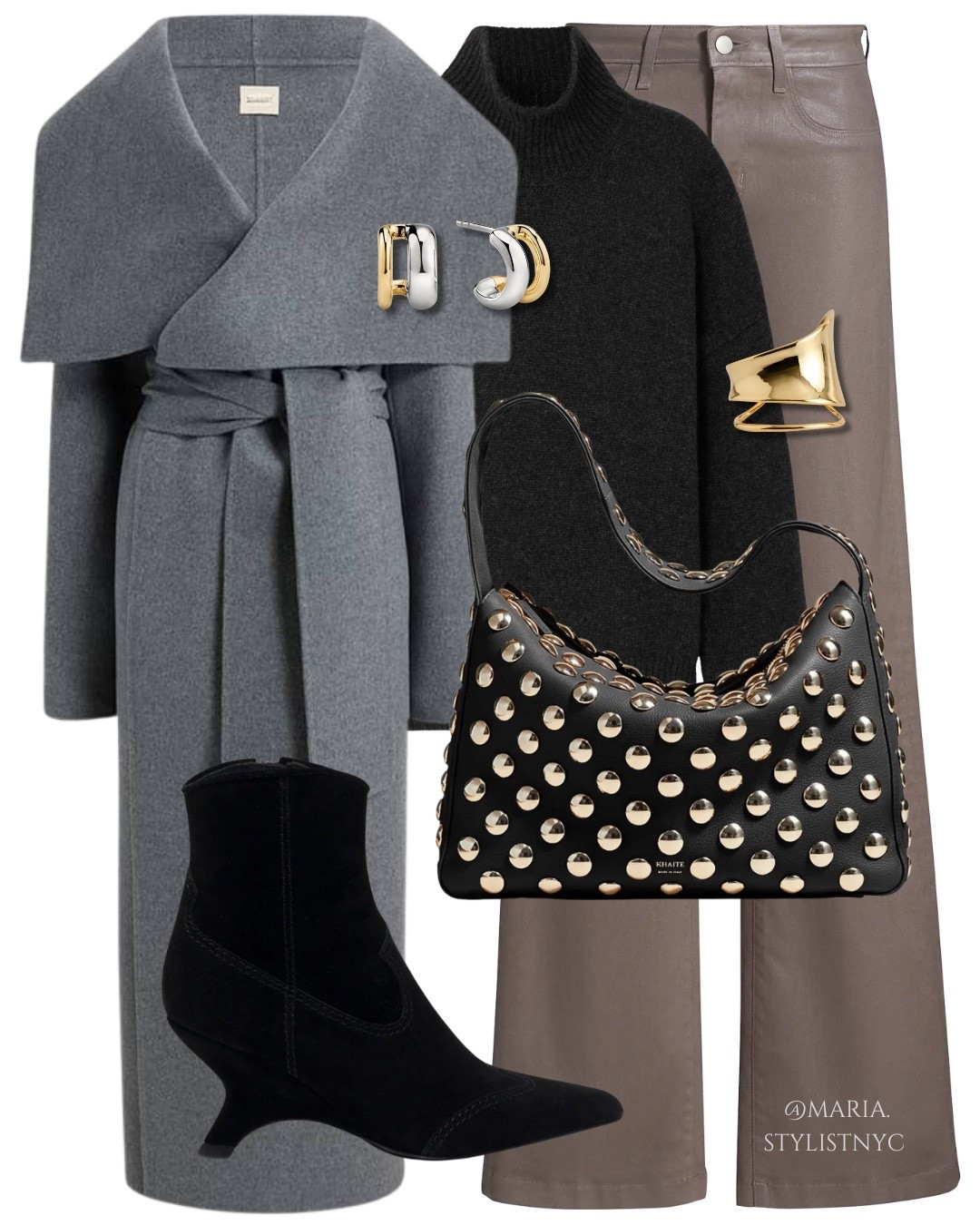 Taupe jeans, gray coat, trendy booties 🖤🩶✨ Check out similar items in the same style you may like ✨

#LTKShoeCrush #LTKItBag

#LTKSeasonal