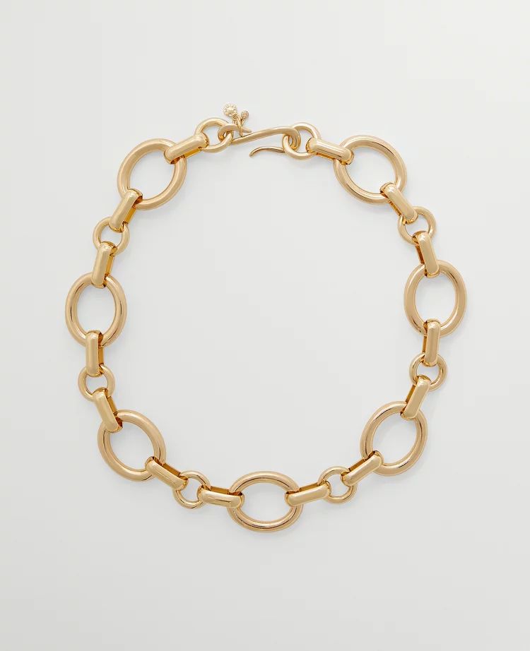 Chunky Link Statement Necklace | Ann Taylor (US)