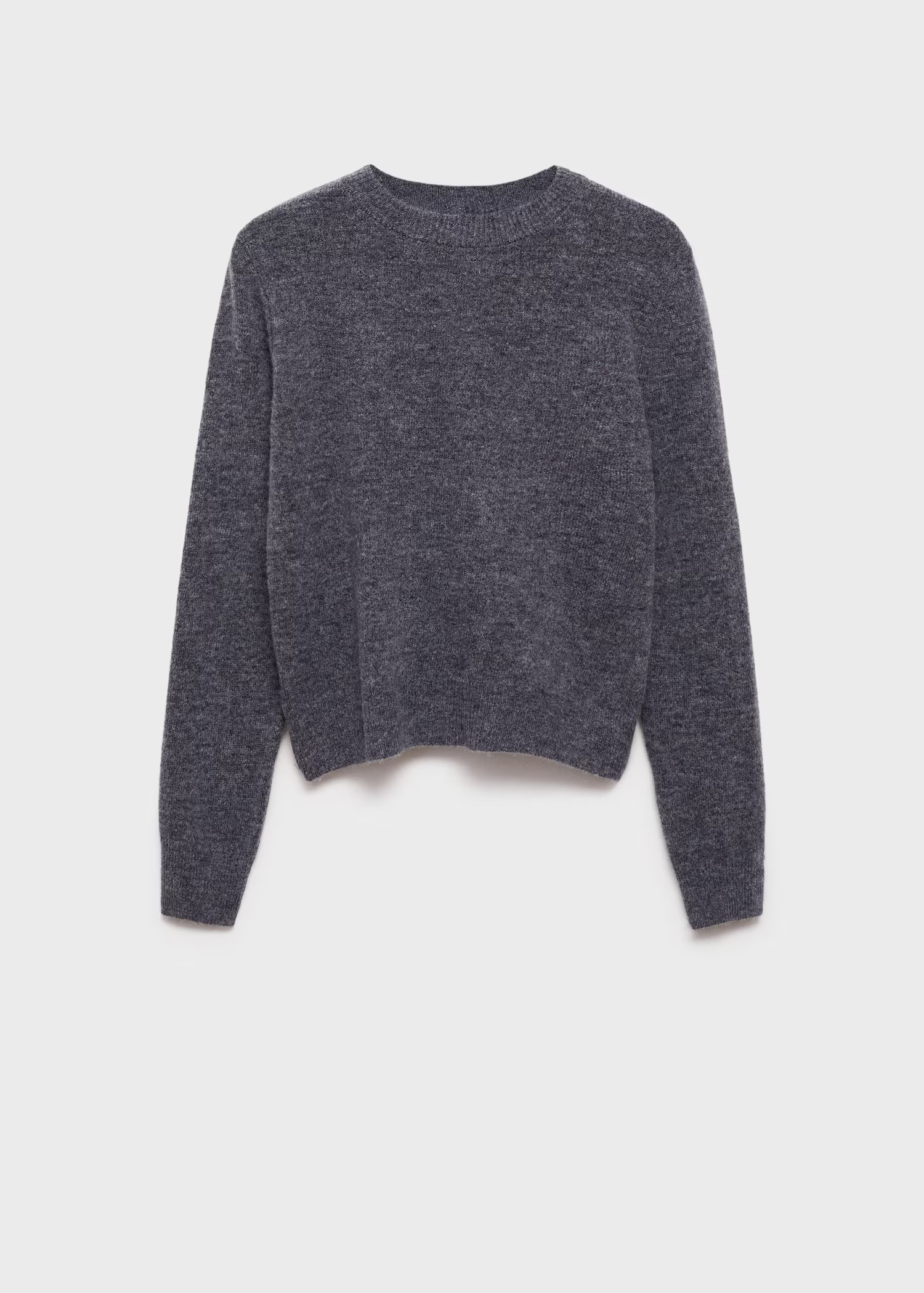 Round-neck knitted sweater - Women | MANGO USA | Mango (US/MX/AU)
