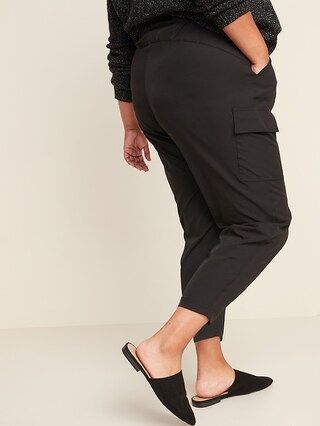 High-Waisted StretchTech Utility Plus-Size Ankle Pants | Old Navy (US)