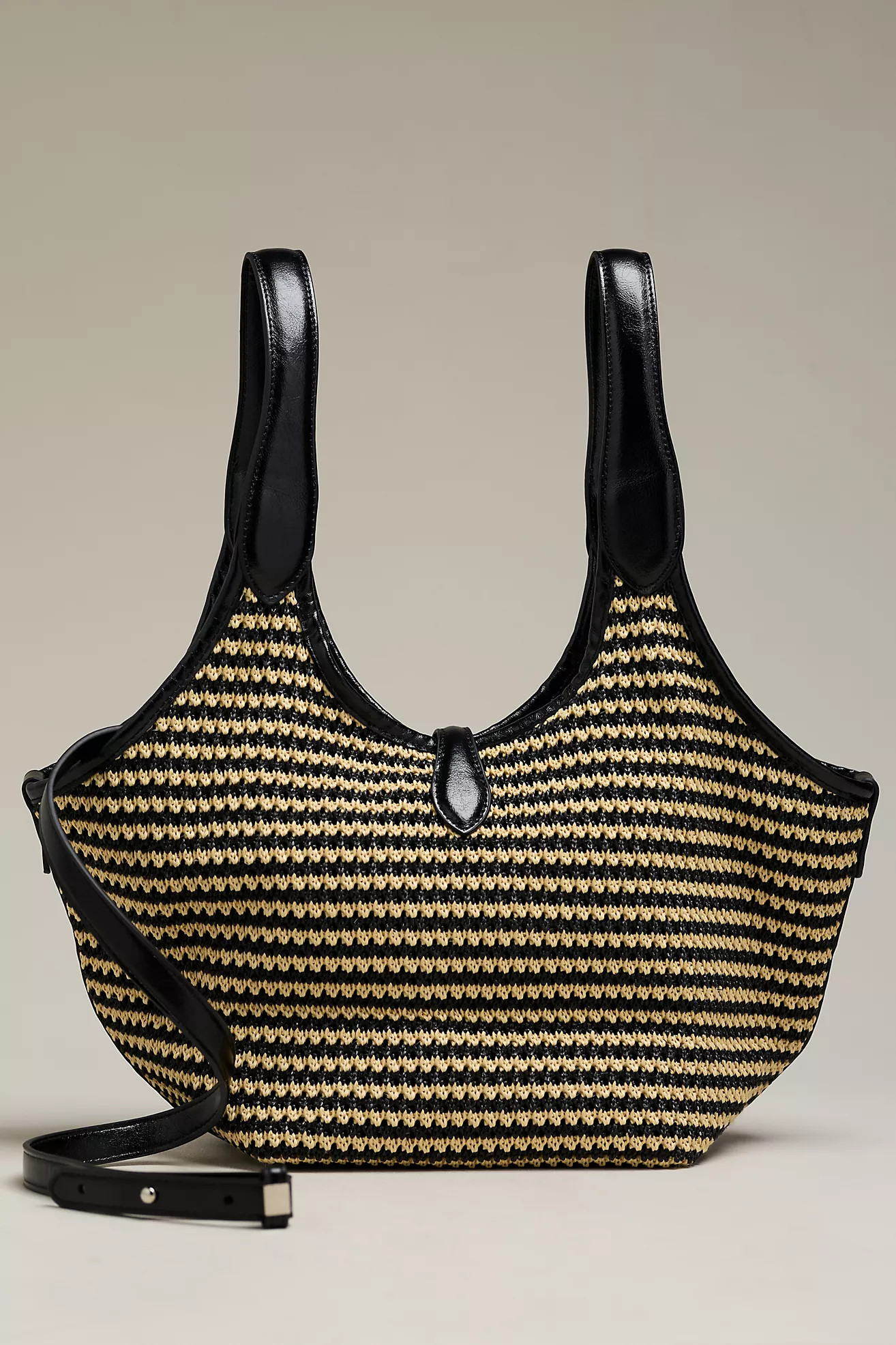 Melie Bianco Bondi Raffia Hobo Bag | Anthropologie (US)