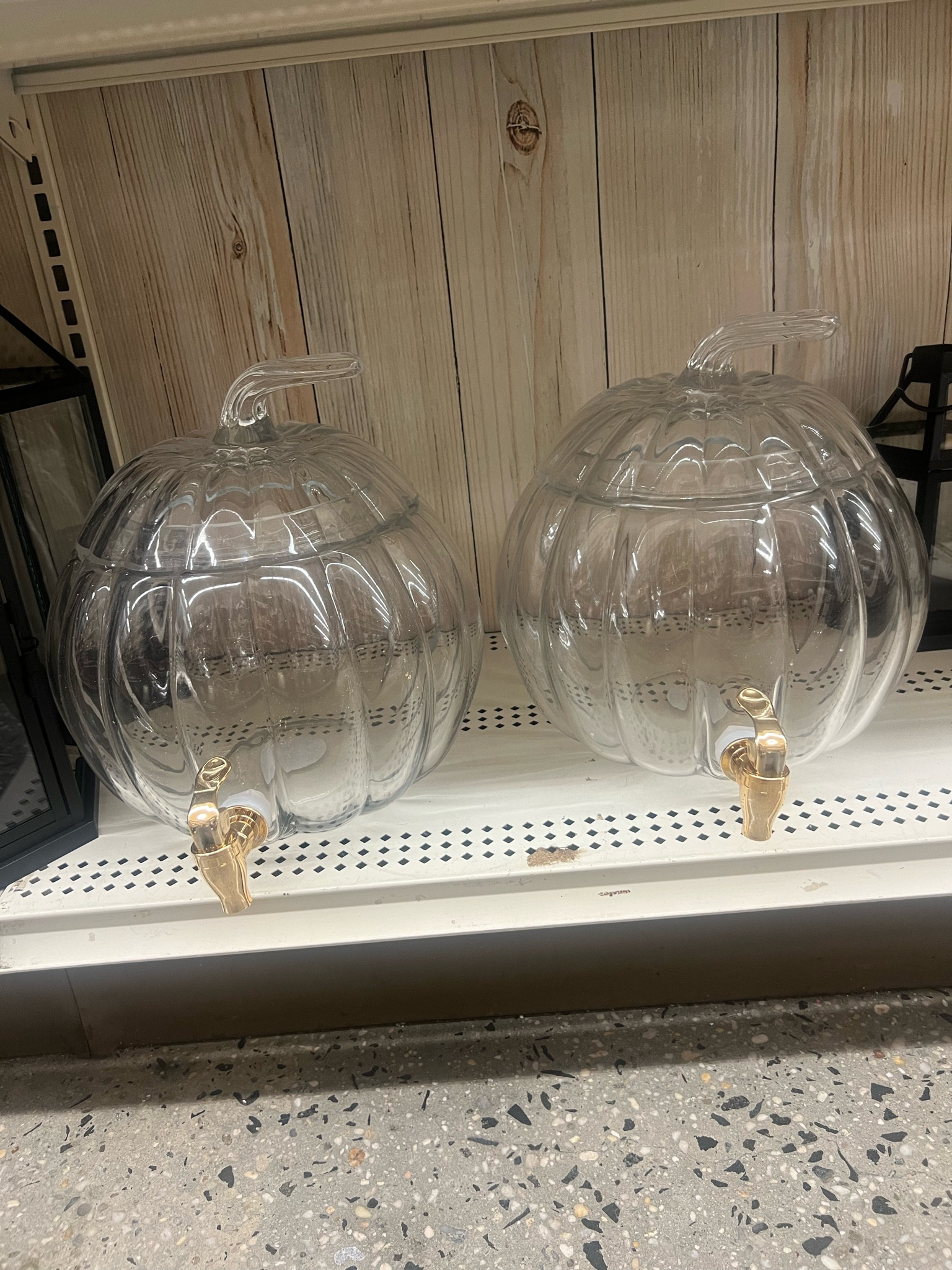 Pumpkin drink dispenser for fall at Michael’s 