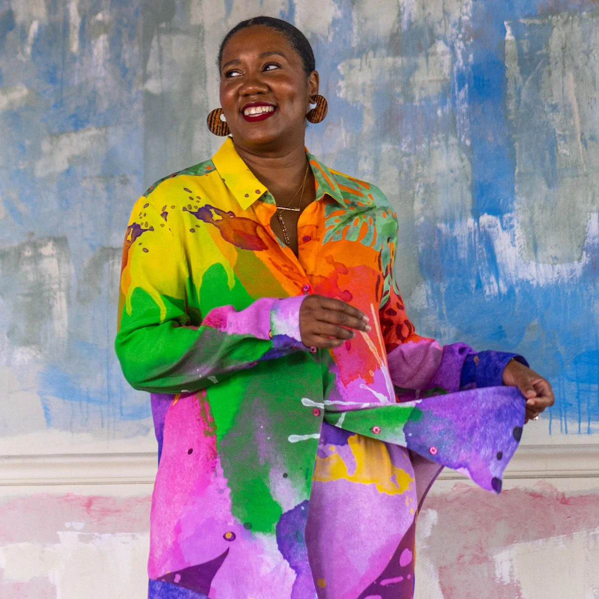 Cora Blouse - Mystic (Printed to Order) | dressed in joy | Dressed in Joy