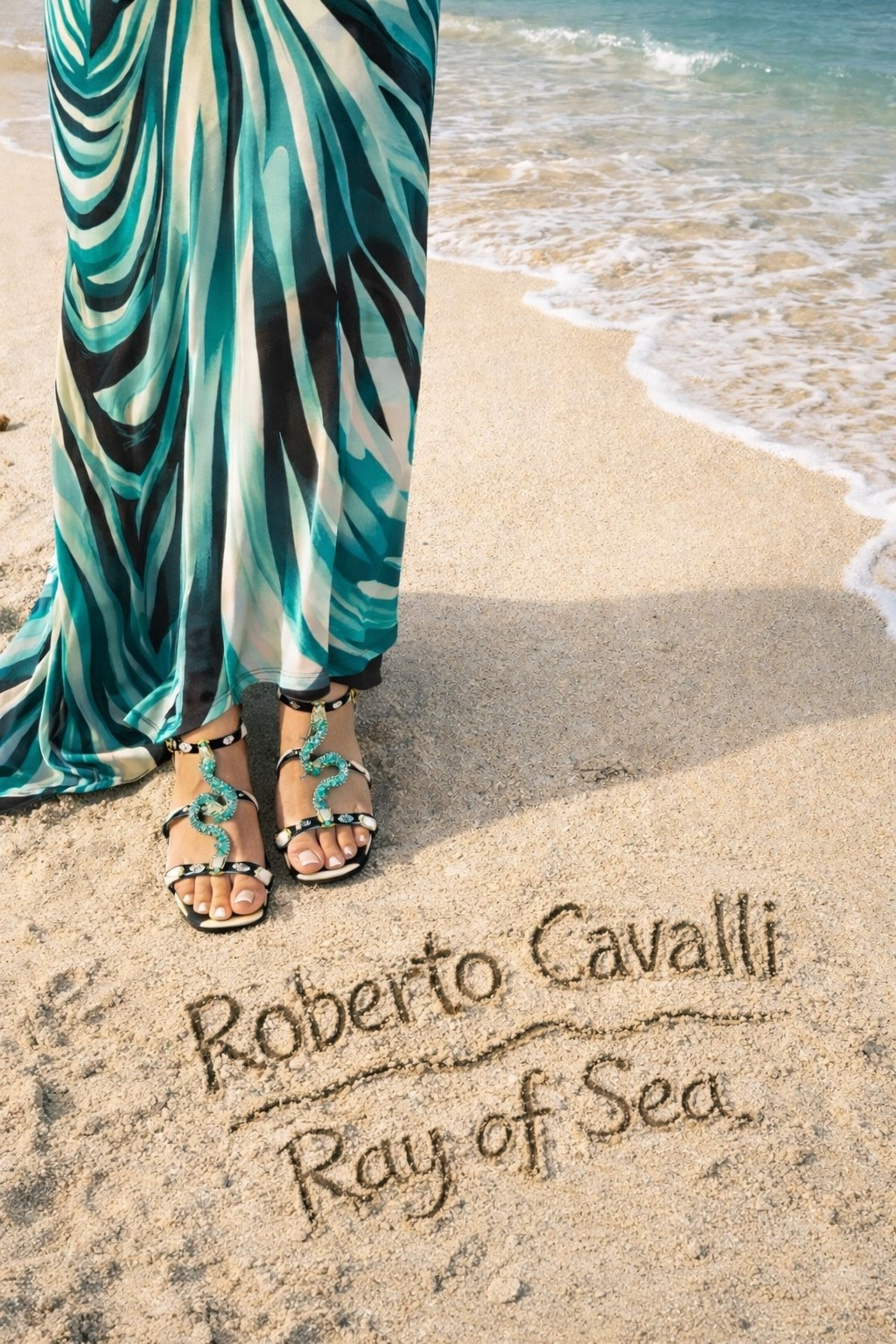 Roberto Cavalli Ray of Sea pieces 