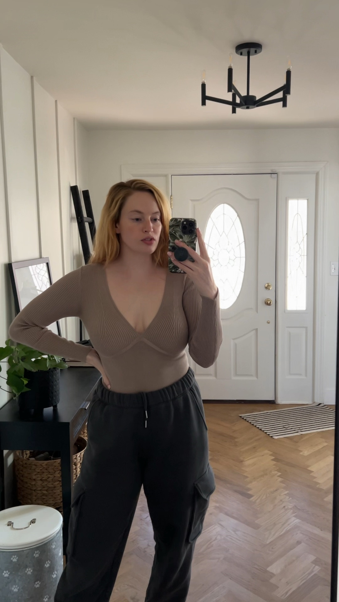 This body suit is on sale for $29.99! RUN!! So flattering. Wearing a size medium and I’m at 36DD

#LTKsalealert #LTKfindsunder50 #LTKSpringSale