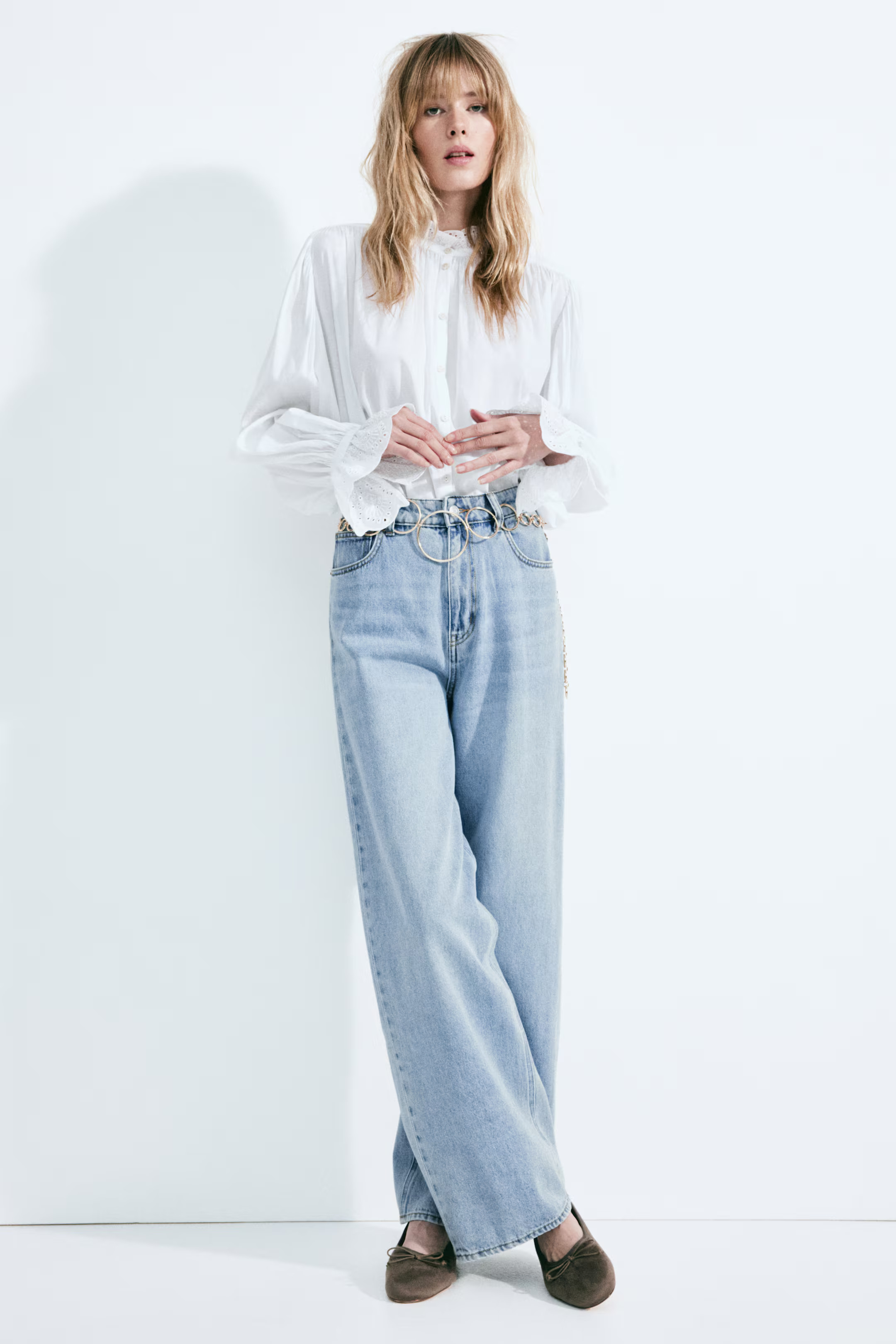 Wide Regular Jeans | H&M (UK, MY, IN, SG, PH, TW, HK)