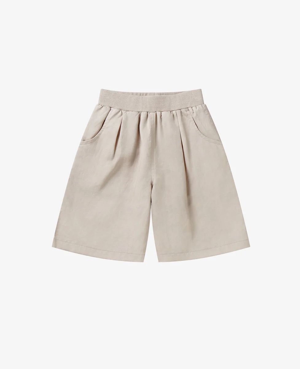 Tencel Linen Shorts - Dune | Petite Revery