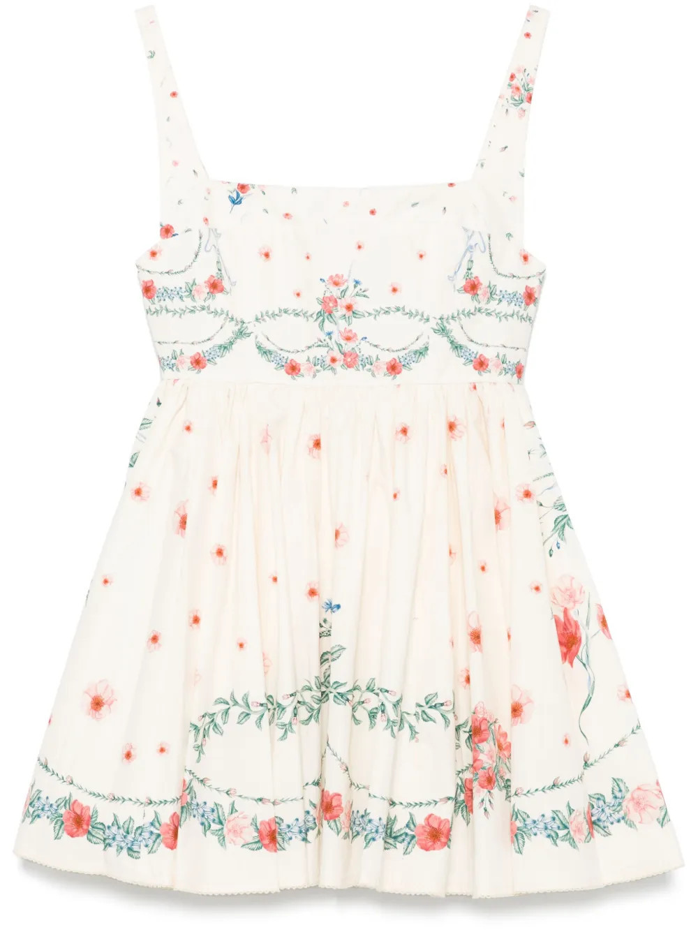 Agua By Agua Bendita Hierbabuena Mosqueta mini dress - Neutrals | Farfetch Global