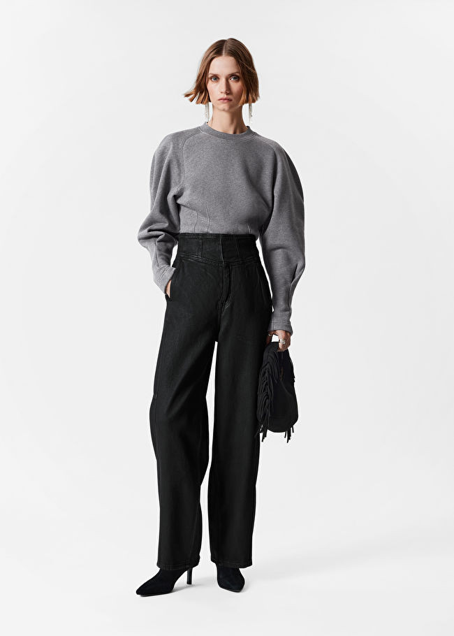 Barrel-Leg High-Waist Jeans | & Other Stories EU