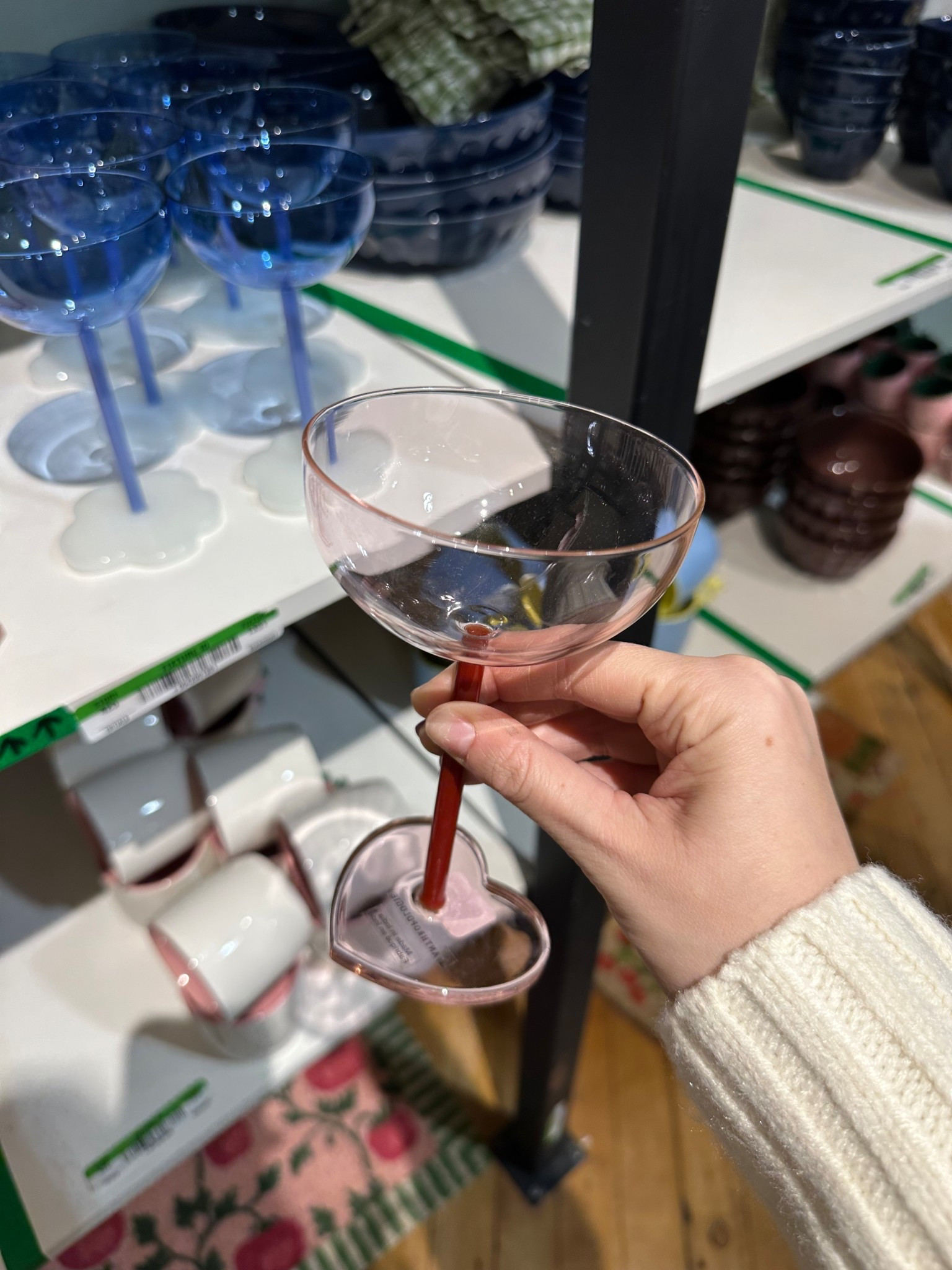 How cute is this heart foote wine/coupe glass! So adorable! Only $18 & so cute for Valentine’s Day!

#LTKHome #LTKValentine