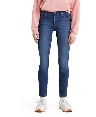 Levi's® Women's 711 Mid Rise Stretch Skinny Jeans - Macy's | Macy's