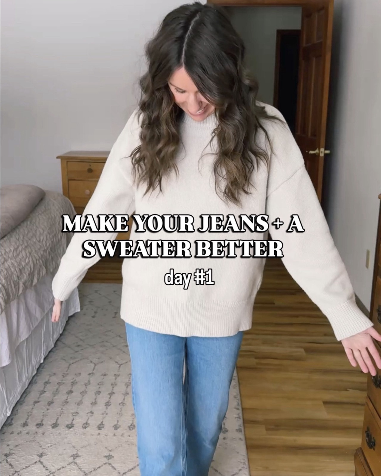 
It’s only mid-February and some of us (definitely me🙋🏽‍♀️) still have LOTS of winter left to go. Jeans and a sweater is one of my favorite outfit combos, but it can start to feel old fast.

So, all week long I’m going to be providing tips to make your “jeans and a sweater” outfit better! I’ll be sharing 4 things I add or do to make my sweater + jeans outfits a little more interesting🧡

Tip # 1: switch your normal jeans for a different style— wide leg, utility, black jean, or barrels. Changing out your denim is such a simple and easy way to update the whole look! My sweaters definitely look like different outfits depending on the jeans I’m wearing them with🥰

Sizing: 
Straight leg jeans: 24 in 26” inseam
Wide leg jeans (Bella relaxed straight but fir more wide): 24 in 26” inseam
Black jeans: 24 in a 26” inseam
Barrel jeans: 0 petite 
Utility jeans: 24 short (short is sold out but regular is available and it’s a raw hem so easily cut off)


#LTKootd #LTKSeasonal #LTKPetite