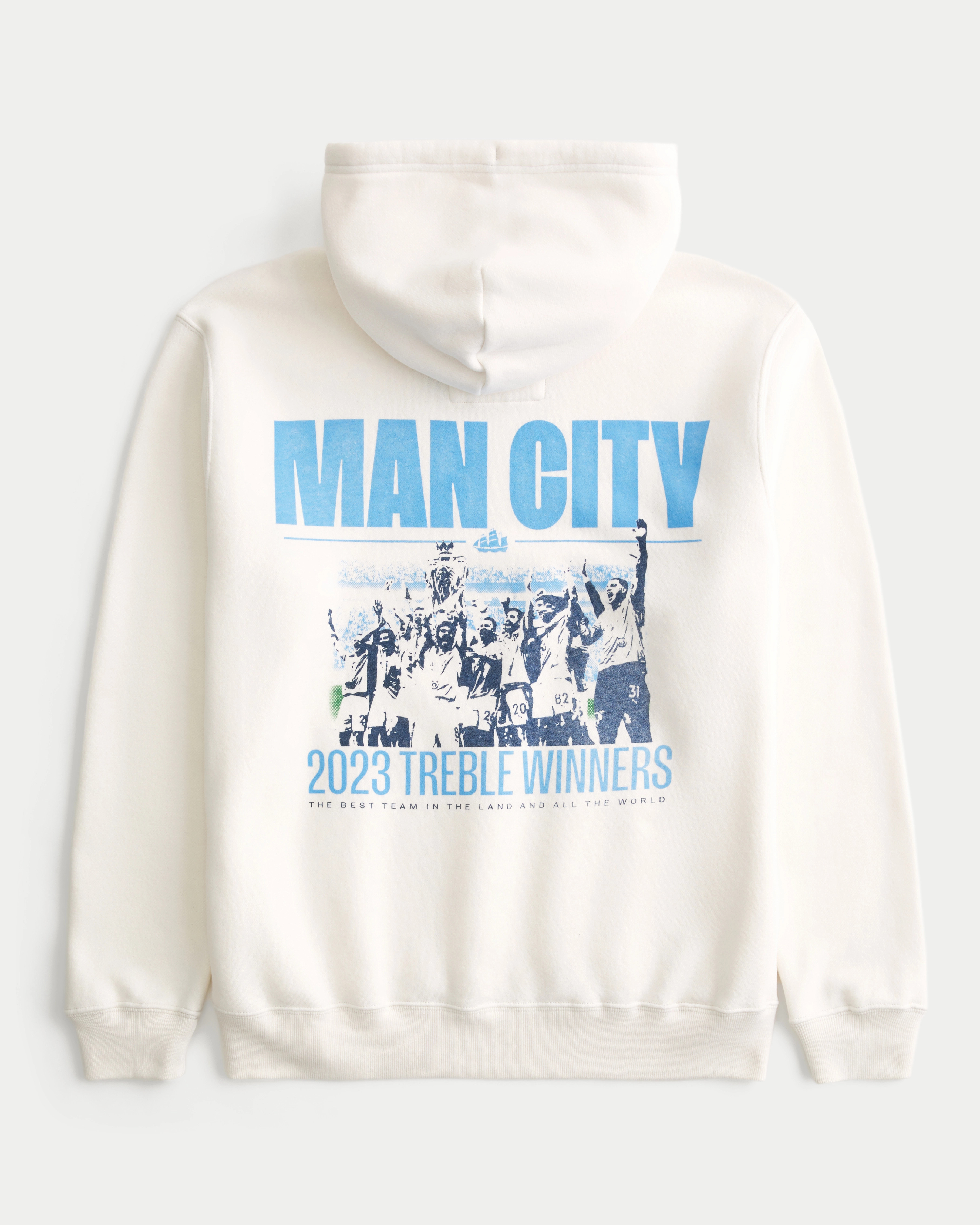 Relaxed Manchester City Graphic Hoodie | Hollister (US)
