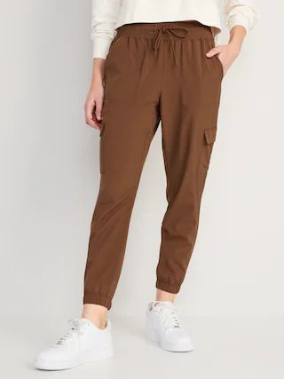 High-Waisted StretchTech Cargo Jogger Pants for Women | Old Navy (US)