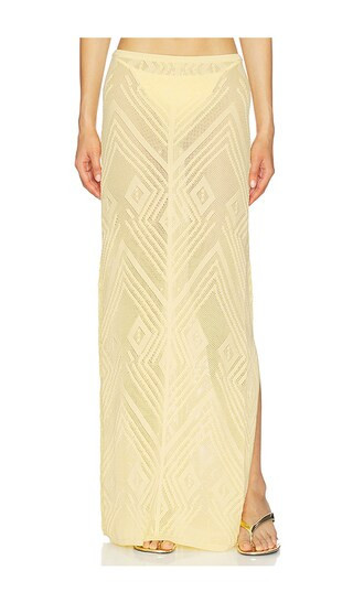 DEVON WINDSOR Vie Skirt in Yellow. - size S | Revolve Clothing (Global)