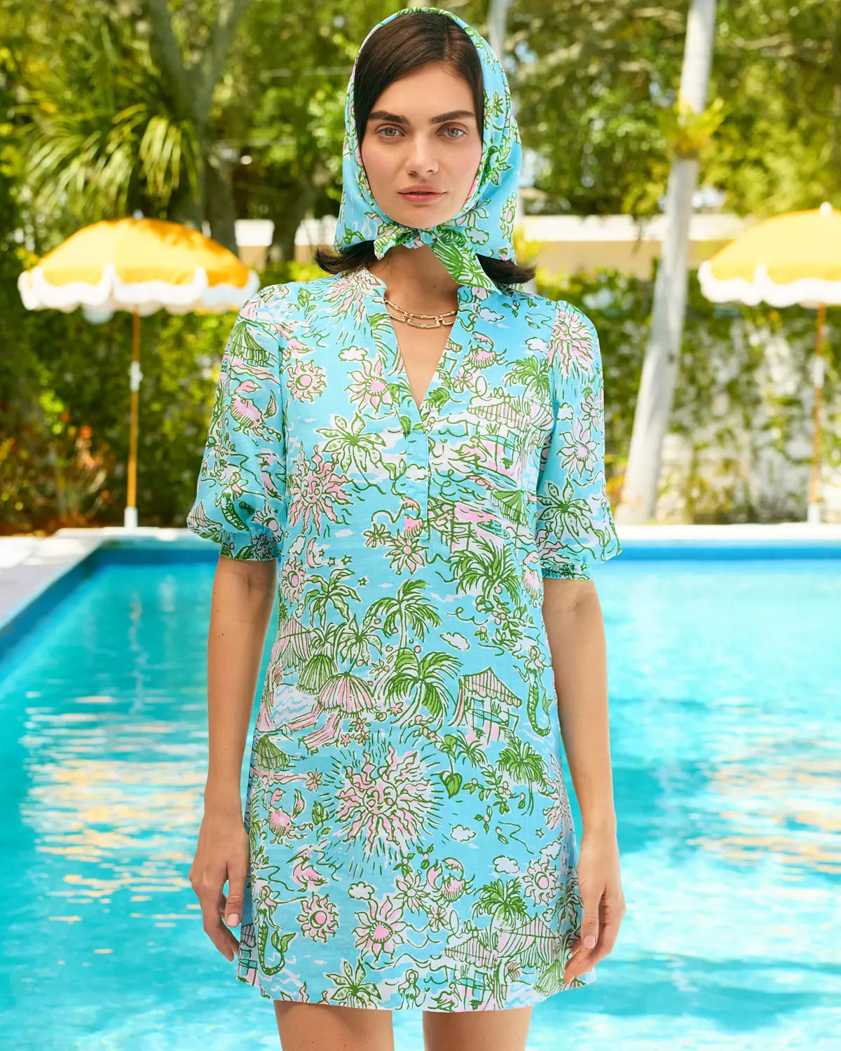 Mialeigh Linen Dress | Lilly Pulitzer