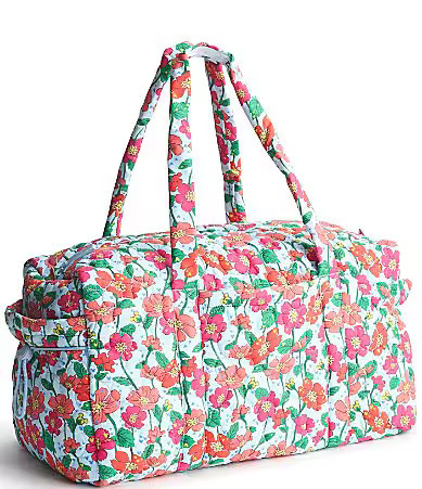 Vera Bradley x Disney Cosmic Mickey Meadow Large Original Duffle Bag - Cosmic Mickey Meadow | Dillard's