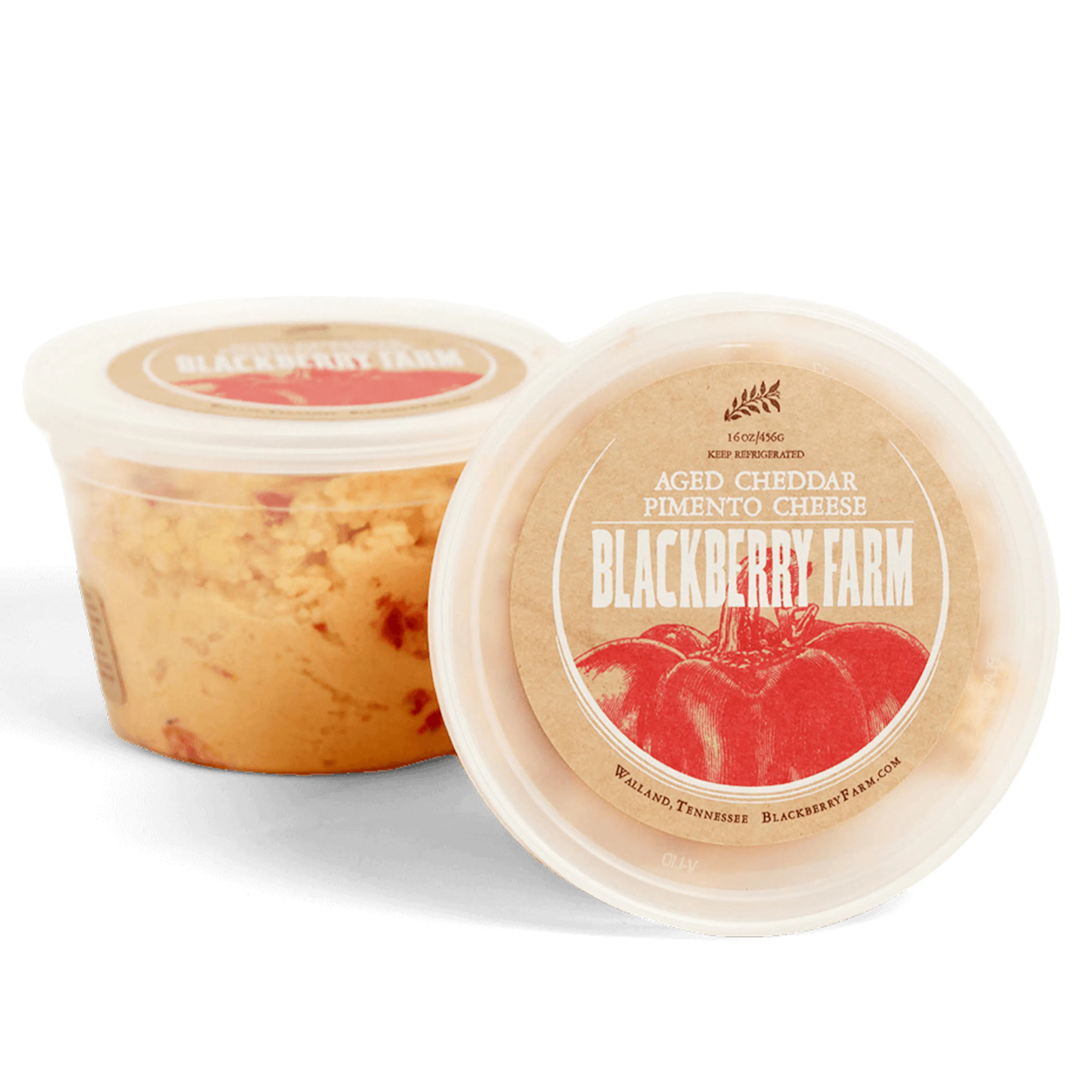 Aged Cheddar Pimento - Large 2 Pack by Blackberry Farm | Goldbelly | Goldbelly