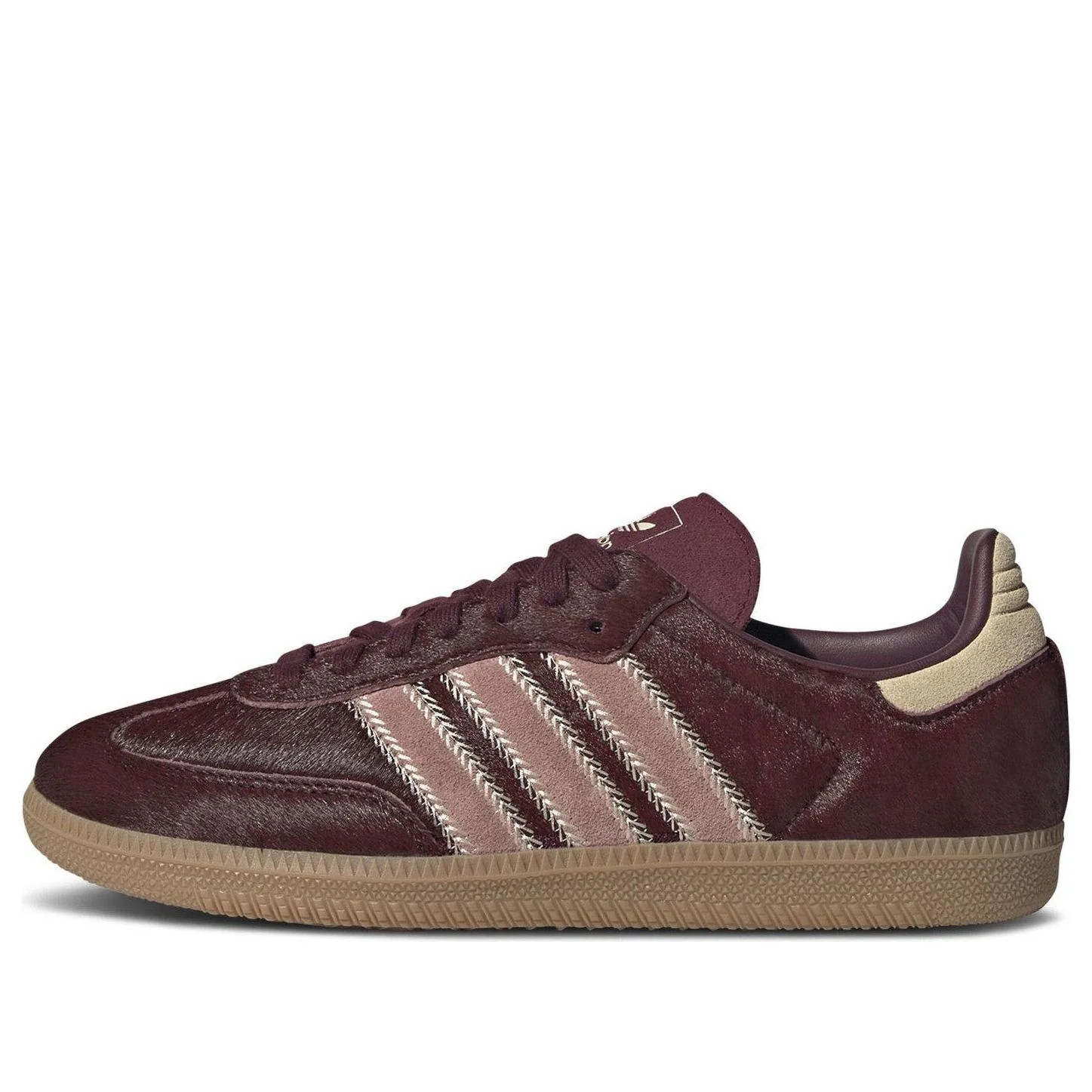 adidas(WMNS)  Samba OG 'Maroon Sand Strata Pony' | KICKS CREW