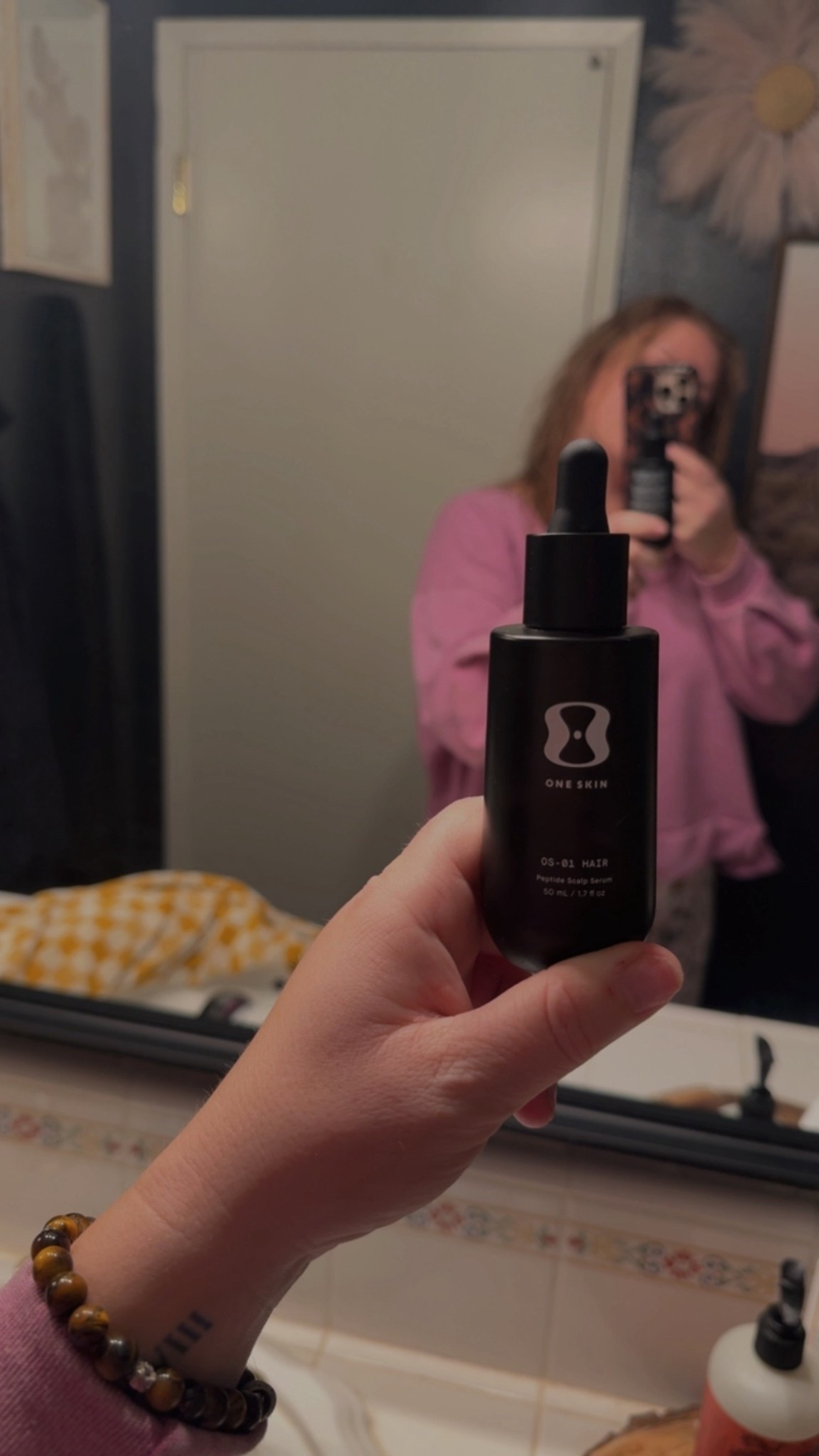 Starting my morning with a little scalp oil ritual ✨

This peptide-based scalp serum has been such a game changer for my hair. It’s super lightweight, absorbs fast, and doesn’t leave that greasy residue that most oils do (you know the one 👀).

Peptides help support scalp health by improving the environment around the follicle which is huge when you’re dealing with stress, shedding, or slow growth. A calm, supported scalp = better growth over time.

I love using a few drops in the morning or at night and gently massaging it in to get circulation going and regulate my nervous system too.

If you’re trying to regrow hair or just want a healthier scalp without feeling oily all day, this one is worth it



#LTKselfcare #LTKBeauty #LTKmorningroutine