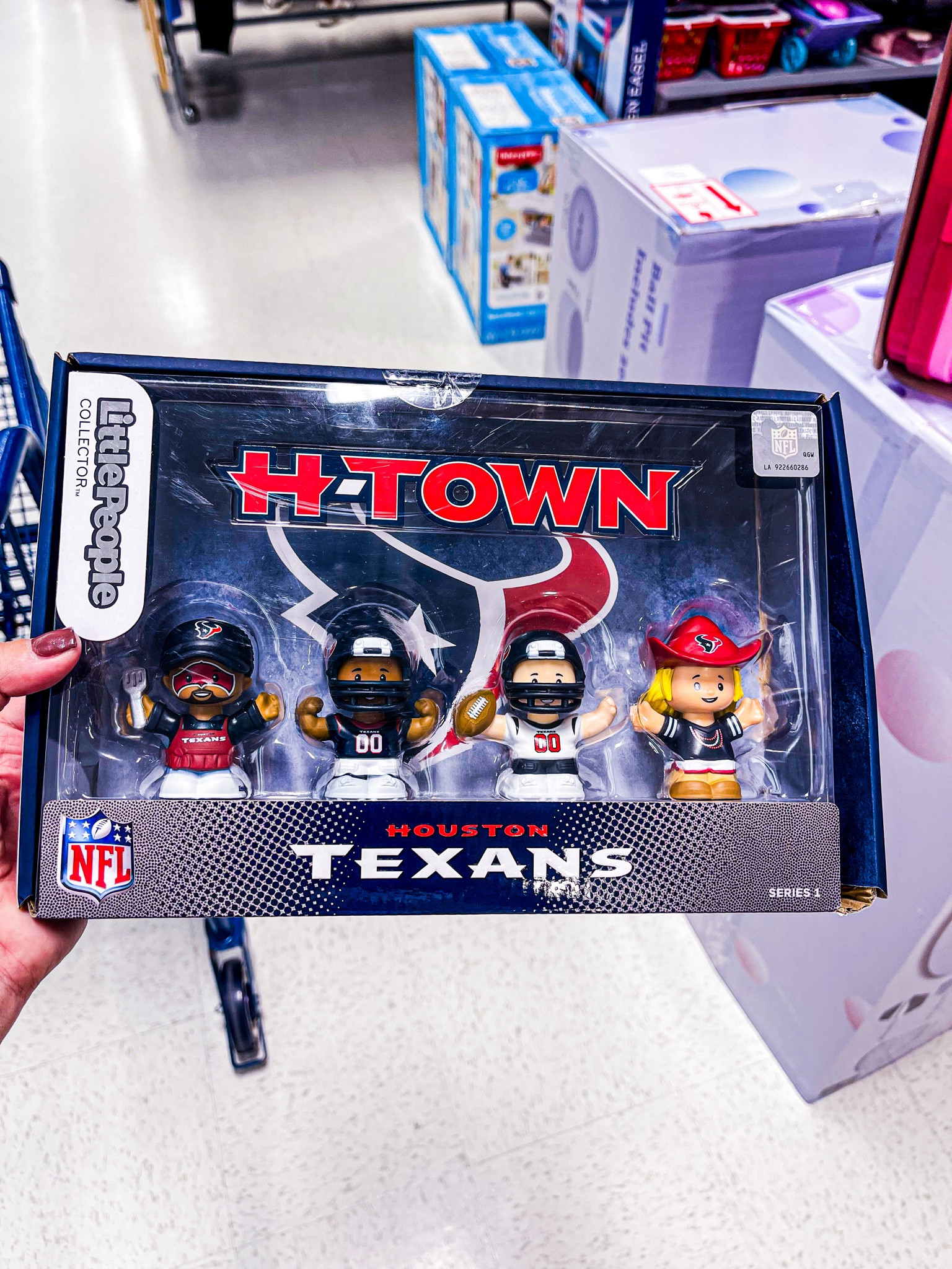 Where’s my football fans at?!? Had to get these for little man! Soooo cute! #texans #houstontexans #toys 

#LTKBaby #LTKFamily #LTKSeasonal