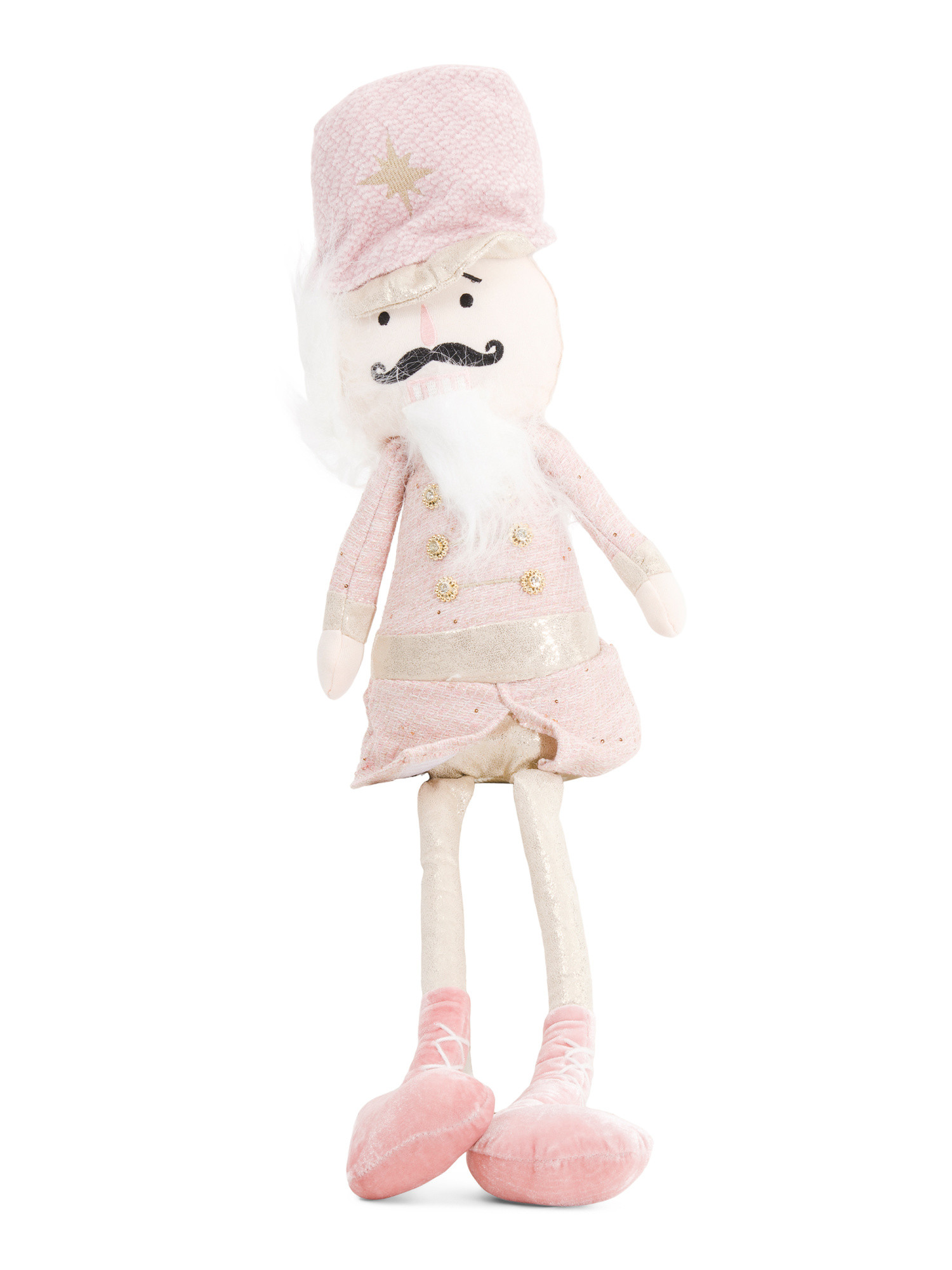 30in Fabric Nutcracker | Pillows & Decor | Marshalls | Marshalls