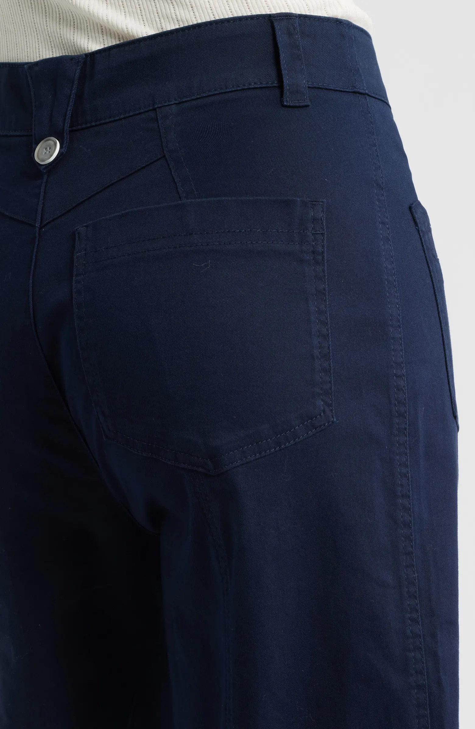 Skyrise Patch Pocket Wide Leg Pants | Nordstrom