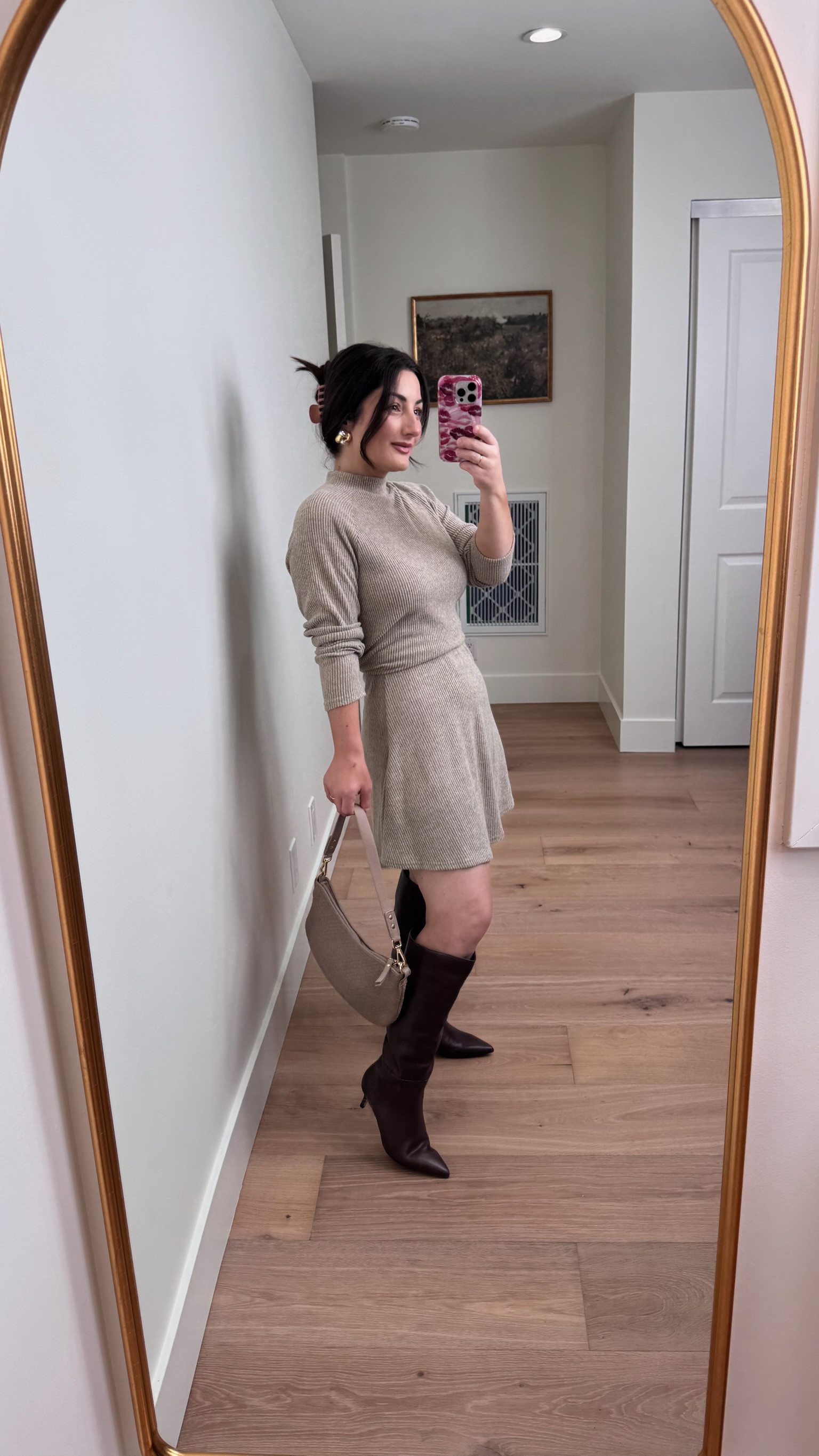 Matching sweater and skirt size size small (5'0" 140lbs) petite friendly

#LTKootd #LTKSeasonal #LTKPetite