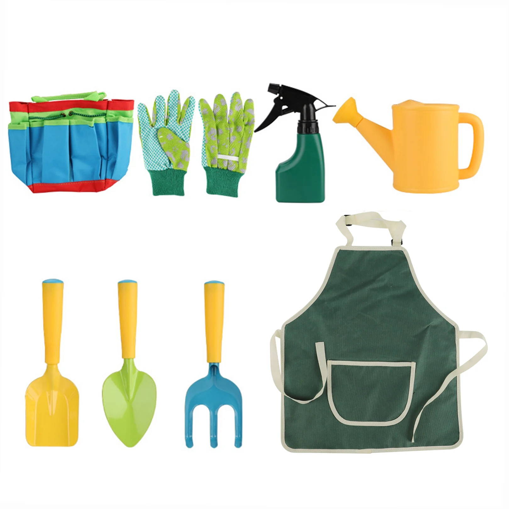 Htovila 8PCS Kids Garden Tools Set Boys Girls Garden Play Toys Gardening Tote Bag Gardening Tool ... | Walmart (US)