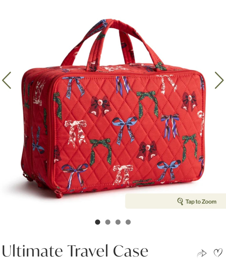 Vera Bradley travel case
Makeup case
Gift for her under $100


#LTKGiftGuide #LTKHoliday #LTKFindsUnder100