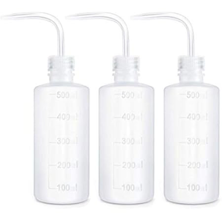 3pcs 500ml Plastic Safety lab Wash Bottle,Squeeze Bottle with Scale Labels (16 oz/3 Bottle). | Amazon (US)