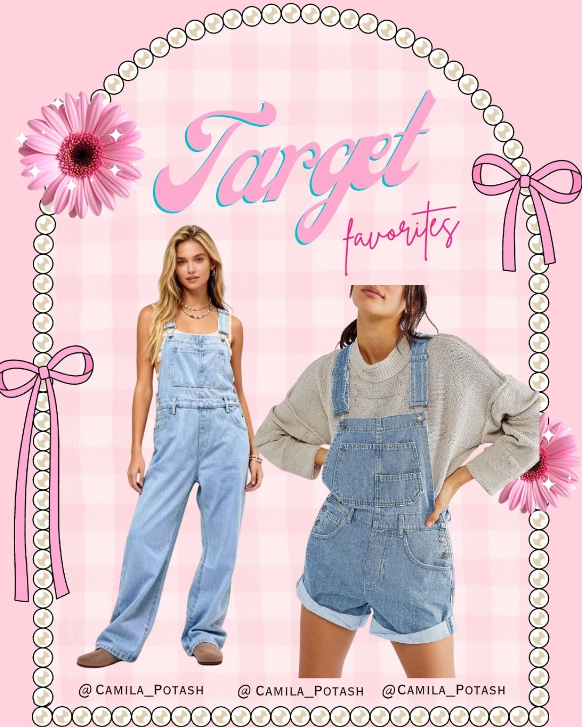 Denim overalls are officially back and I’m obsessed 💙✨ These cute casual fashion finds are perfect for everyday outfits, coffee runs, weekend errands, travel days, farmers markets, and effortless Pinterest girl style. From relaxed wide leg overalls to cute denim shortalls, these looks are giving comfy, trendy, and effortlessly cool all at once 🎀 @Target 

Pair them with sneakers, oversized sweaters, basic tanks, sandals, or layered jewelry for the ultimate casual chic aesthetic. The perfect mix of cozy girl vibes and model off duty style ✨

If you love easy outfits that still look stylish, these denim overalls NEED to be in your closet 👖💕

#LTKStyle #LTKFashion #DenimOveralls #Shortalls #CasualStyle #EverydayFashion #PinterestStyle #ComfyStyle #EffortlessStyle #DenimFashion #WideLegJeans #CasualOutfit #WeekendOutfit #TravelOutfit #CoffeeRunStyle #CuteOutfits #FashionFinds #OOTD #StyleInspo #TrendyFashion #ModelOffDuty #CozyStyle #StreetStyle #AffordableFashion #FashionCreator #LTKCreator #DenimLover #SpringFashion #SummerFashion #CasualChic

#LTKdayinmylife #LTKSeasonal #LTKootd