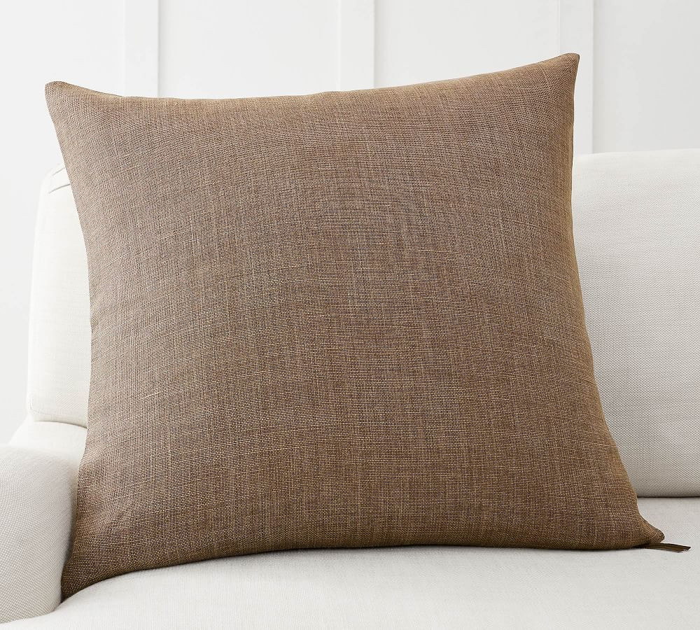 Belgian Linen Pillow Covers Made with Libeco™ Linen | Pottery Barn (US)