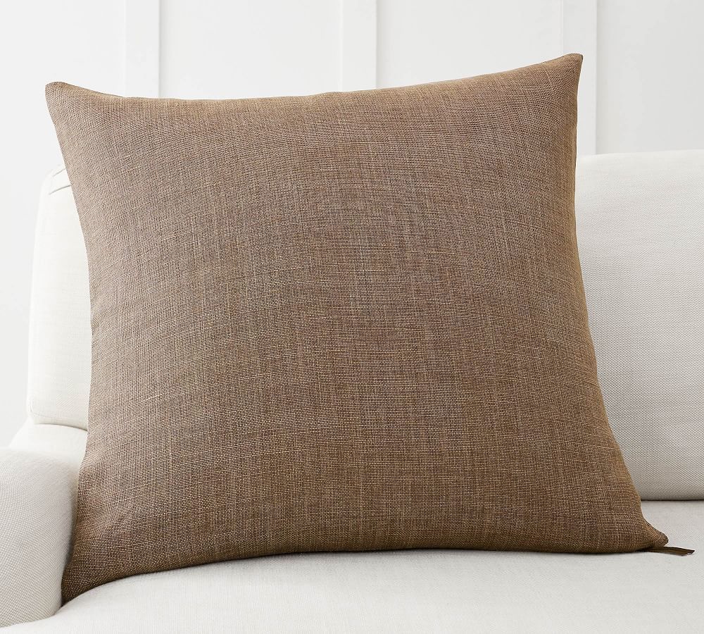 Belgian Linen Pillow Cover | Pottery Barn (US)