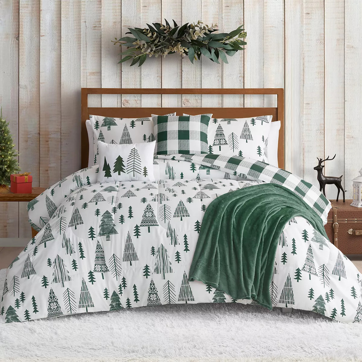 Threaded Wintertime 6 Piece Comforter Set | Kohl's