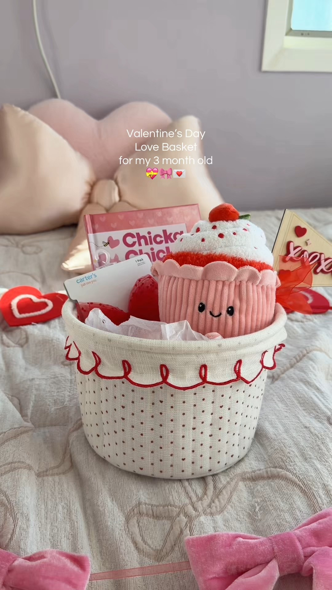 Valentines Day love basket for my 3 month old baby! ❤️

#LTKSaleAlert #LTKSeasonal #LTKmomlife