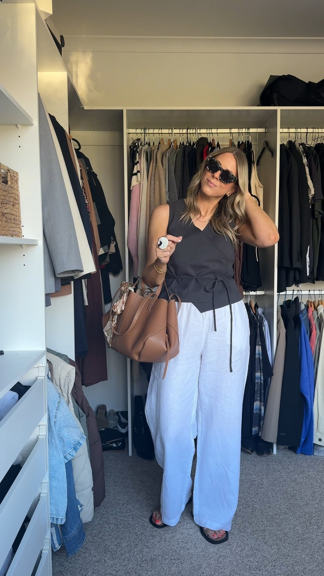 White linen pants for the office? Done!

#LTKaustralia #LTKstyletip #LTKworkwear