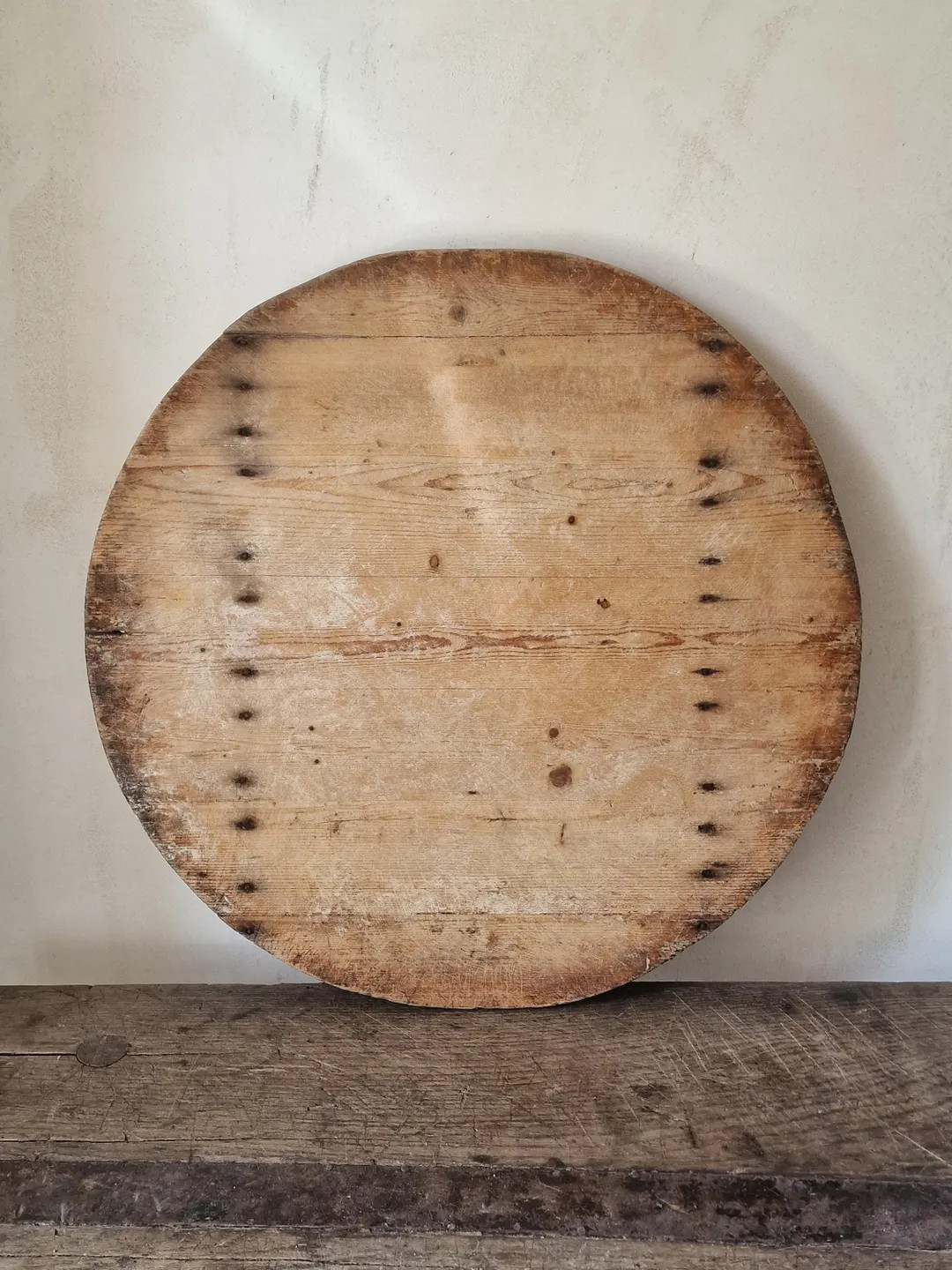 Large Vintage Italian Wooden Chopping Board/dough Board - Etsy | Etsy (US)