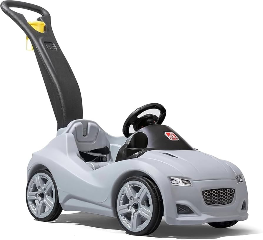 Step2 Whisper Ride Cruiser Kids Push Car, Ride On Toy, Stroller Substitute, Includes Seat Belt & ... | Amazon (US)