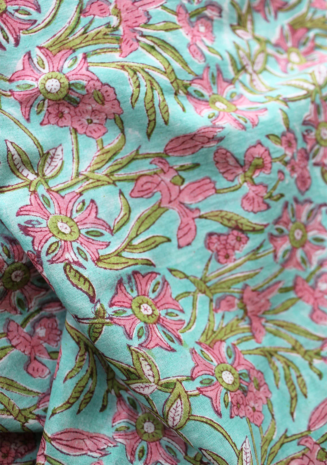 Pinwheel Pareo in Aqua | Christina Dickson Home