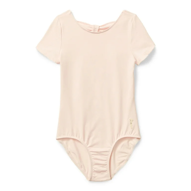 Justice Girls Cap Sleeve Dance and Gymnastics Leotard, Sizes 2XS-XL, 1-Pack | Walmart (US)