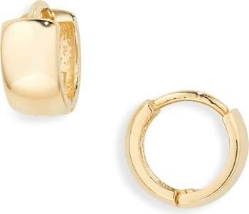 14K Gold Chunky Huggie Hoop Earrings nordstrom sale nsale 2022 nordstrom anniversary sale 2022 | Nordstrom