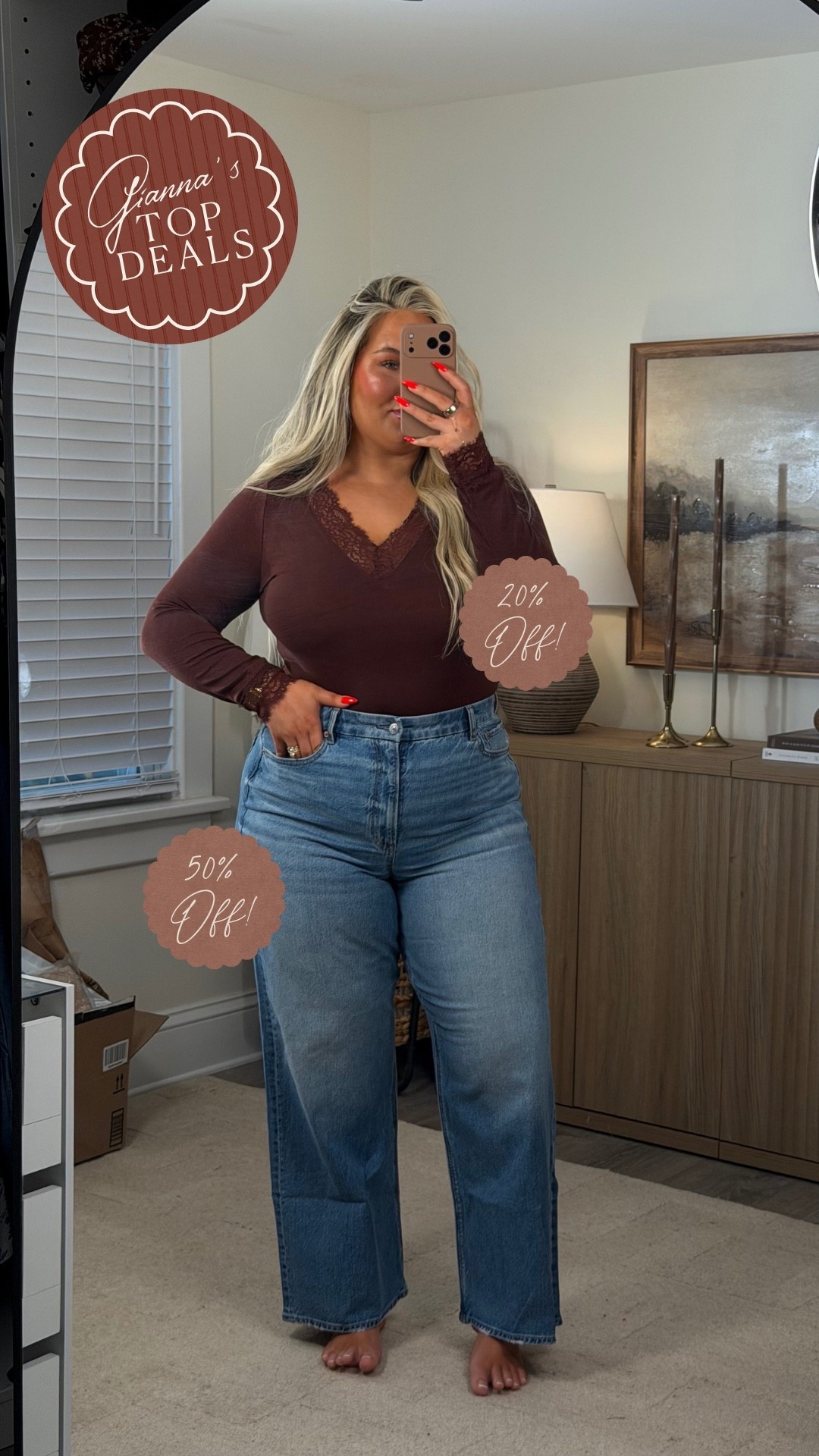 GIANNAS TOP DEALS

XL TOP
18 JEANS

Black Friday deals, big deals, top deals, Amazon deals, Amazon finds, on sale now, shopping  deals, best deals.