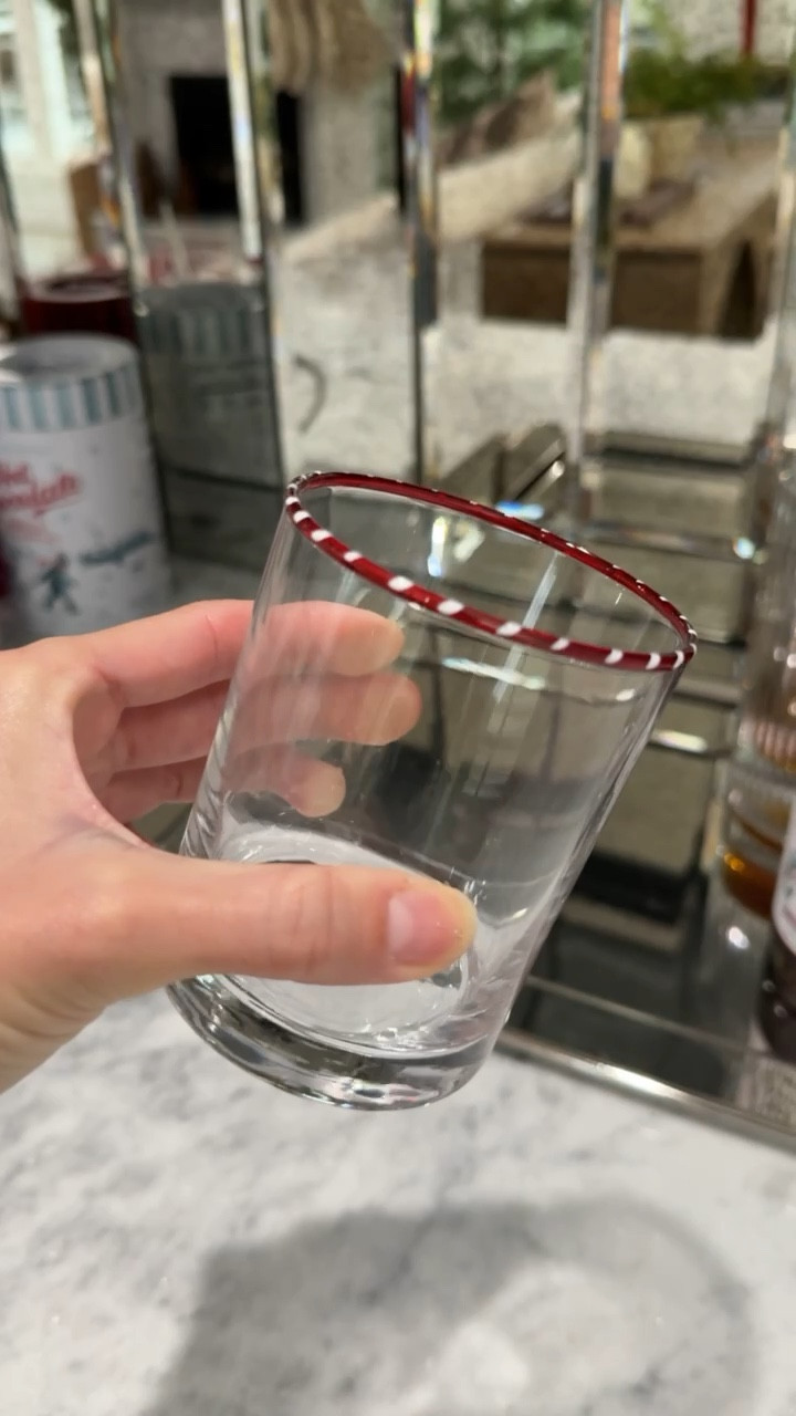 How cute are these candy cane glasses from Anthropologie?! I can’t wait to use them this holiday season  

#LTKFindsUnder50 #LTKHoliday