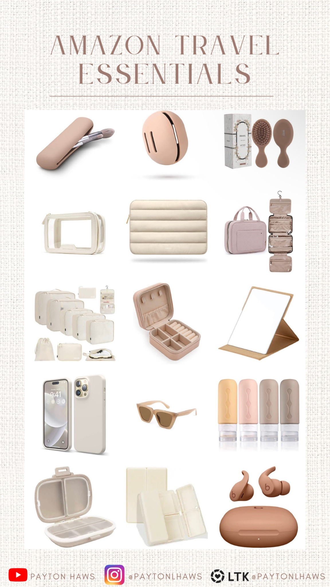 My FAVORITE travel essentials! 


#LTKtravel #LTKunder50 #LTKbeauty