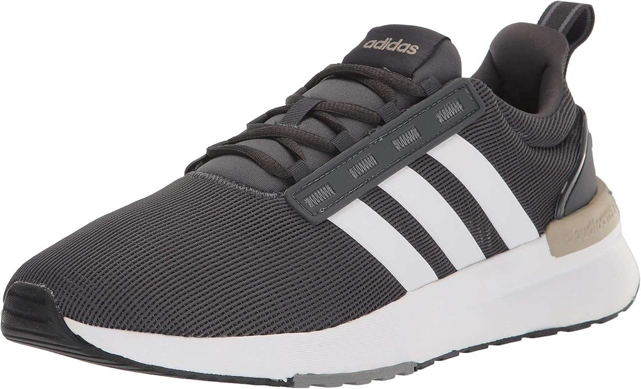 Amazon.com | adidas Men's Racer TR21 Running Shoe, Grey Six/White/Feather Grey, 12 | Fitness & Cr... | Amazon (US)
