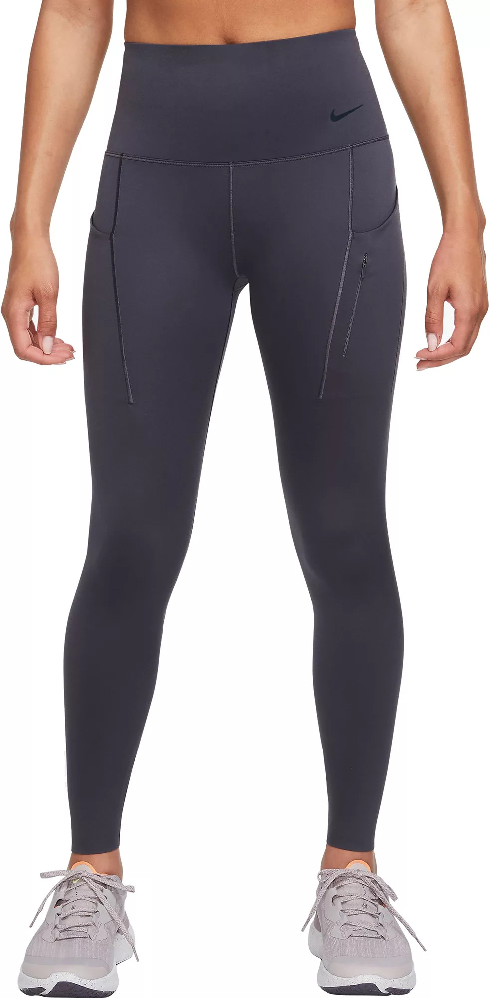 Nike Women's Go Dri-FIT High Rise 7/8 Leggings, XS, Gridiron | Back to School | Dick's Sporting Goods