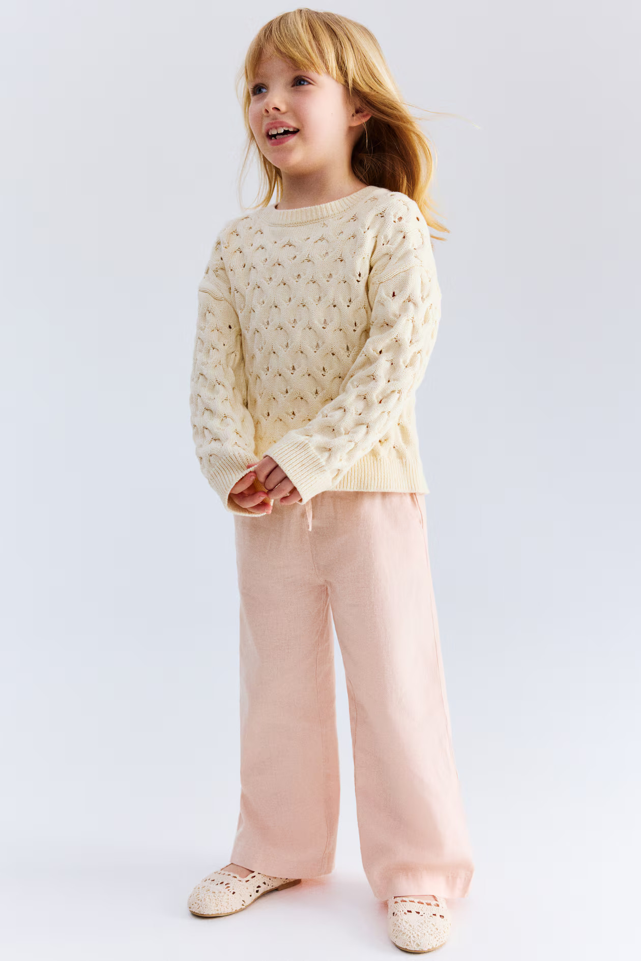 Linen-Blend Pants | H&M (US + CA)