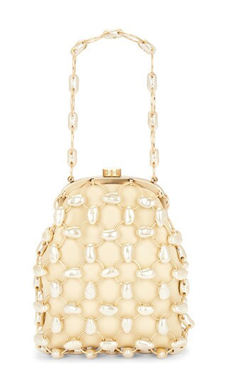 Cult Gaia Brielle Wristlet in Ivory. | Revolve Clothing (Global)